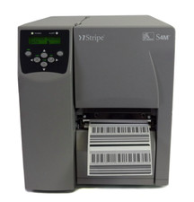 Zebra S4M Thermal Transfer Industrial Shipping Label Printer LAN USB Serial picture