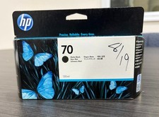 GENUINE HP 70 MATTE BLACK INK CARTRIDGE C9448A FACTORY SEALED BOX picture