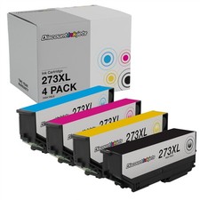 4PK 273XL T273XL BLACK COLOR HY Ink Cartridge for EPSON Expression XP-520 XP-600 picture