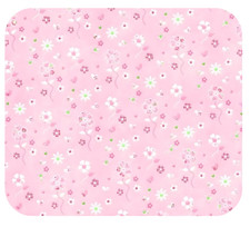 PINK FLORAL FLOWERS OPTION 1 THEMED MOUSEPAD MOUSE PAD THICK 9