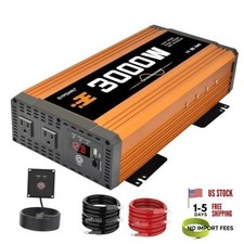 3000 watt Pure sine Wave Power Inverter for Cars, Vehicles, Trucks picture