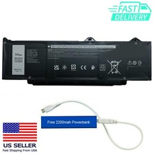 R73TC REPLACEMENT BATT FOR LATITUDE 3340 3540 5340 5540 54WH 9HKT5 DR02P 11C3V picture