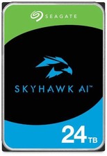 QTY 3 Seagate SkyHawk AI 24TB SATA 3.5in Internal HDD 7200RPM 512MB ST24000VE002 picture