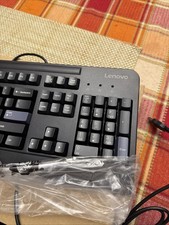Lenovo SK-8825 (L) USB Wired Keyboard Black Full Size 03X8591 - USA - Brand New picture