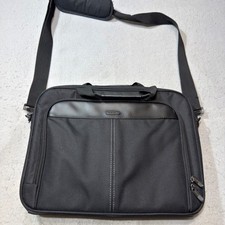 Targus Laptop Messenger Bag Unisex Black TCT027US-94 Padded Shoulder Strap 16in picture