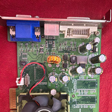 NVIDIA GeForce FX 5500 128MB DDR AGP VGA DVI-I S-Video DX9 Recapped picture