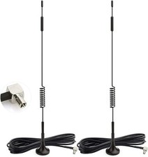 2pcs 4G LTE 7dBi Magnetic Base MIMO TS9 Antenna for USB Modem Dongle Adapter picture