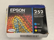 Epson 252 DURABrite Ultra Ink Standard Cartridge T252520 Cyan Magenta Yellow picture