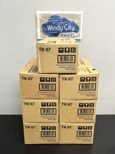 Kyocera TK-67 Lot of 7 Black High Yield Toners For FS-3820 FS-3830 Genuine New picture