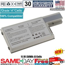 Battery for Dell Latitude D820 D830 D531 M4300 M65 312-0393 CF623 Laptop PC Fast picture
