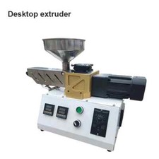 220V New Desktop Single Screw Small Extruder Wire Extrusion Equipment picture