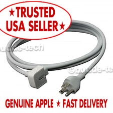 Apple Extension Cord Cable 6 ft Real Genuine Mac PC Macbook Pro Air Computer AC  picture