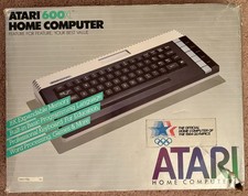 1983 Atari 600XL Home Computer w/Original Box + 5 Games Bounty Bob Miner 2049er picture