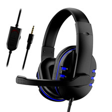 Casco Gaming PS4 PS5 Audifonos Auriculares Gamer PC Xbox One Gamer Con Mic 3.5mm picture