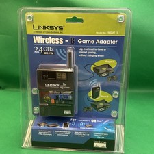 New Linksys Wireless-B Game Adapter 2.4GHZ PS2 Xbox Nintendo Black In Box NIB picture