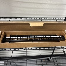 Leviton 49255-H24 Flat Quickport Patch Panel 24-Port 1RU Black picture