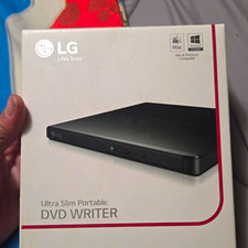 LG GP55EX70 Ultra Slim Portable USB-Powered DVD Writer USB 2.0 Black picture
