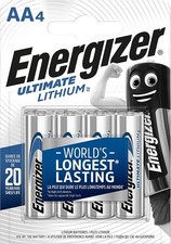 40x Energizer Ultimate Lithium AA Mignon L91 Battery FR6 10x Bl. of 4 637752 picture