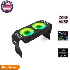ARGB RAM Cooler Fans - 5V 3-Pin, Aluminum, RGB Lighting for Gaming PCs picture