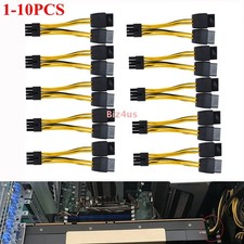 Lot For NVIDIA Tesla K80 M40 M60 P40 P100 Dual 8pin to 8pin Graphics Power Cable picture