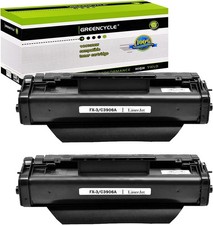 GREENCYCLE 2PK 06A C3906A Toner Cartridge Compatible for HP LaserJet 3150 3150se picture