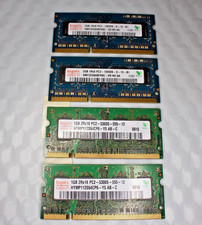 Mixed PC/Apple RAM LOT- 2X2GB DDR3 SO-DIMM 1333 MHz RAM  + 2X1GB PC2-5300 TESTED picture