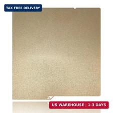 264x276mm Gold PEI Build Plate for Anycubic Kobra S1/ Kobra X/Kobra 4, Double Si picture