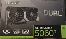 ASUS NVIDIA GeForce RTX 5060 Ti Dual OC  16GB GDDR7 PCIe 5.0 Graphics Card picture