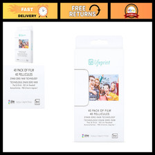 40 Pack Zero Ink Sticky Backed Film for Augmented Reality Photo Printer 3x4.5 picture