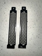 Black Steel Vented PCIe Slot Cover Bracket for Corsair Carbide 275R PC Case picture
