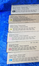 NEW Lot of 6, Xerox WorkCentre 7525/7530/7535/7545/7556 K/C/M/Y Toner Cartridge picture