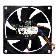 1pc Cooler Master A8025-42RB-61P-P1 12V 0.54A 4-wire PWM temperature control fan picture