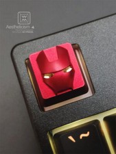 Iron Man Alloy Metal Keycap ESC Key Cap 1PC Light transmissible For MX Keyboard picture
