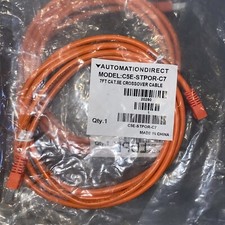NEW AUTOMATION DIRECT C5E-STPOR-C7 CROSSOVER CAT-5E CABLE 7-FT picture