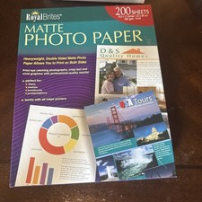 Royal Brites Matte Photo Paper 200 Sheets picture