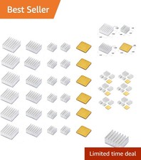 30 PCS Raspberry Pi 4 Heatsink Kit with Thermal Conductive Adhesive Tape picture
