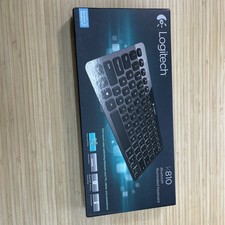 Logitech K810 Black/Gray Wireless Bluetooth Illuminated Keyboard RARE Sealed picture