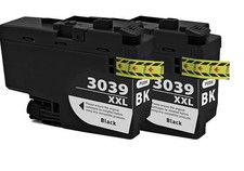 Intactech 2 Black Compatible Ink Cartridges Replacement for BrotherLC3039BK  picture