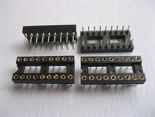 52 pcs IC Socket Adapter 18 PIN Round DIP High Quality X=7.62mm New picture