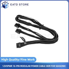 OEM 12VHPWR 16-Pin Modular Power Cable for 40 Series GPU FOR SEASONIC PSU picture