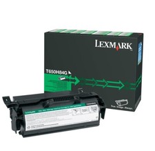 Lexmark ~T650H84G~ Genuine OEM Black High Yield Toner Ink Cartridge picture