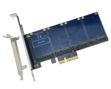 4 mSATA SSD PCI-e Hybrid Controller Card RAID0 RAID1 RAID10 Marvell picture
