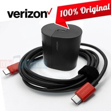 Original Verizon Fast Charger+6FT USB-C Cable Kit for iPad Pro M4 6th/5th/4h Gen picture
