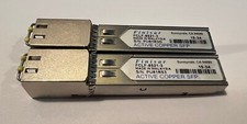 2x Finisar FCLF-8521-3 10/100/1000BASE Copper Module 100M RJ45 SFP module 300+ picture