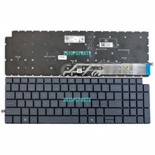 New Gray for Dell Inspiron 16 5640 5645 Plus DB16250 DB16255 Keyboard Backlit US picture