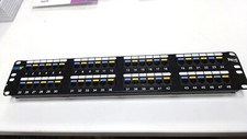 ICC ICMPP0485E Cat5e Patch Panel with 48 Ports and 2 RMS picture