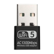 1300Mbps USB WiFi Adapter for PC, AC1300M USB WiFi Dongle 802.11ac Mini Wirel... picture