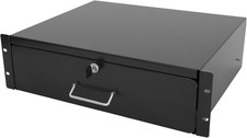 3U Rack Drawer Server Cabinet Case 19 Inch Rack Mount DJ Locking picture