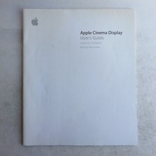 Apple Cinema Display User's Guide Manual 2004 Apple Computer picture
