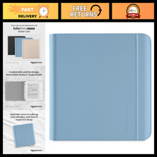 Kobo Libra Colour Case - Dusk Blue Vegan Leather Cover with Sleep/Wake & Stand picture